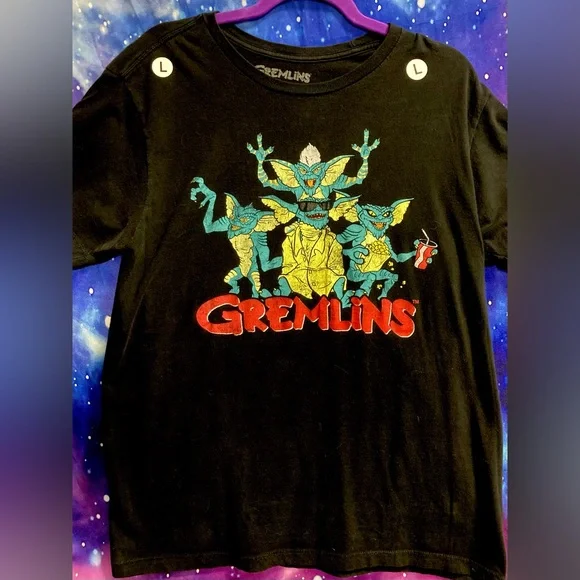 Gremlins Classic 80s Movie T-shirt Size L - Picture 5 of 7